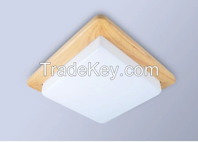 Oak ceiling lamp 