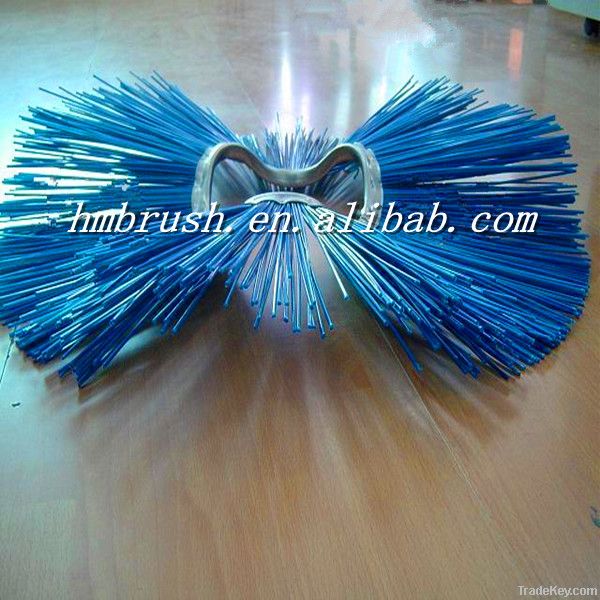 floor cleaning brush for electric vehicles