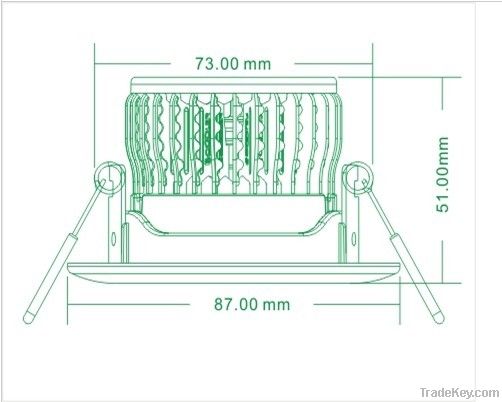 LED ceiling light