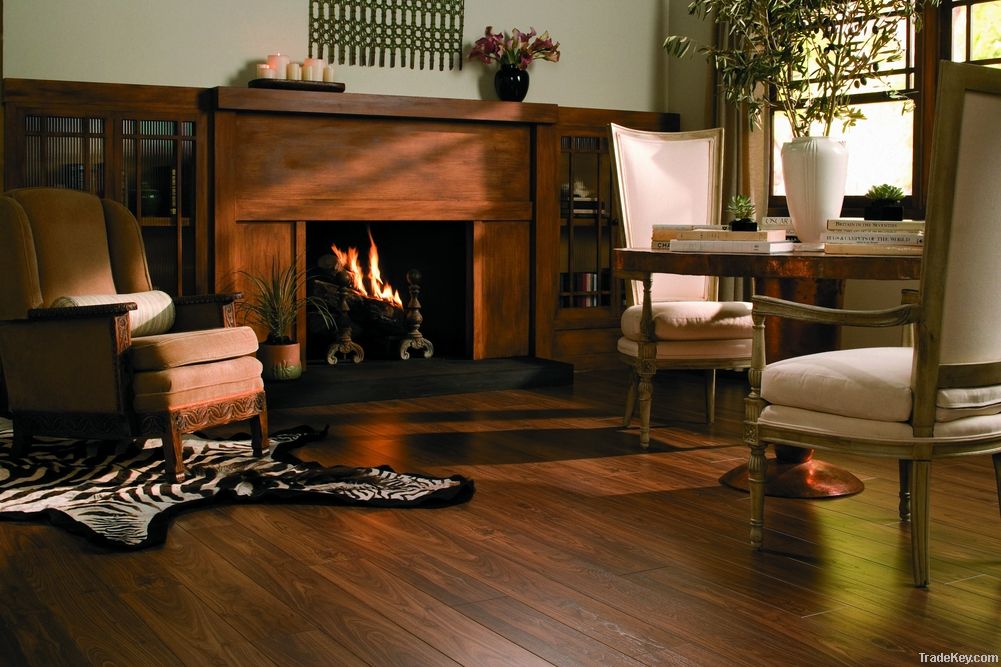 middle embossed surface laminate flooring with best price