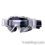 Motorcycle goggles with soft TPU frame and PC lens