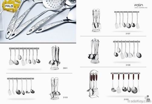 Stainless steel kitchen tools