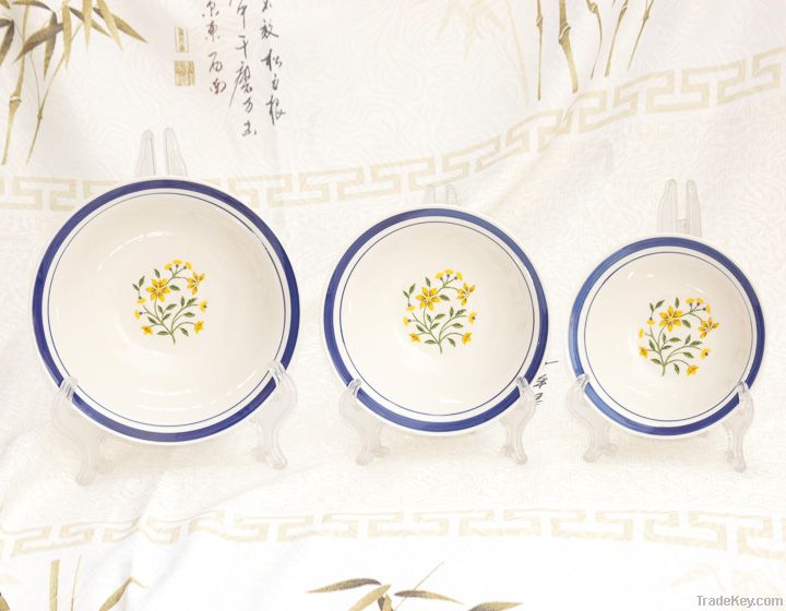 Ceramic Fruit Plate, Ceramic Dinner Plate, Ceramic Plate Set, Ceramic