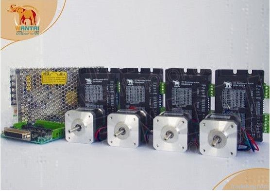 CNC Router kits 4Axis Cnc Nema17 Wantai stepper motor 4000g.cm & 1.7A,