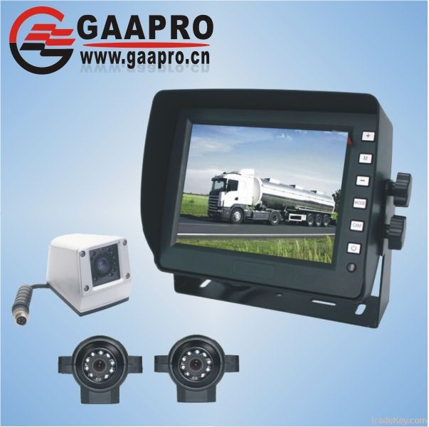 5.6-inch Reversing Camera System With Digital Color TFT-LCD Monitor