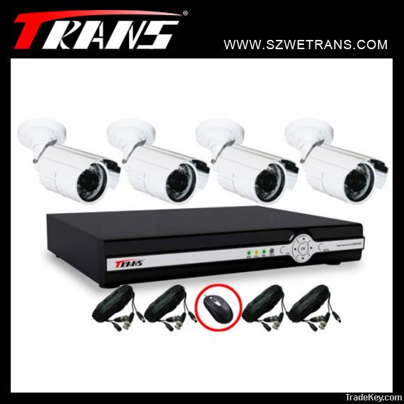 CCTV 4CH DVR + IR Camera Kit