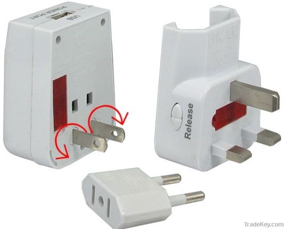 World Travel Plug Adapter/Travel Adapter/Travel Plug Adapter