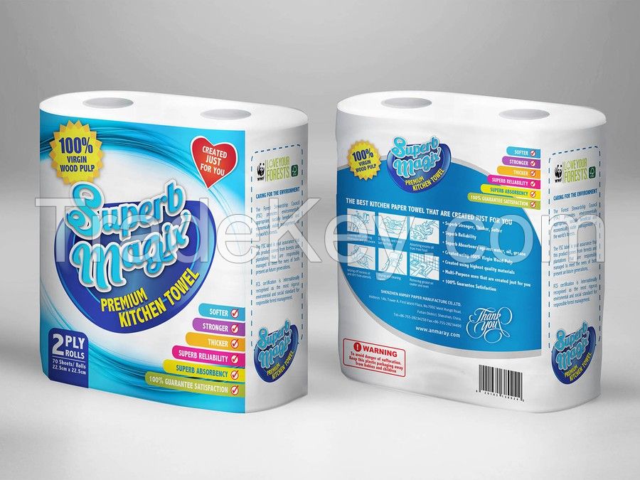 Wrapping Toilet Paper Tissue Roll By Sunstar Trading Ltd, UK