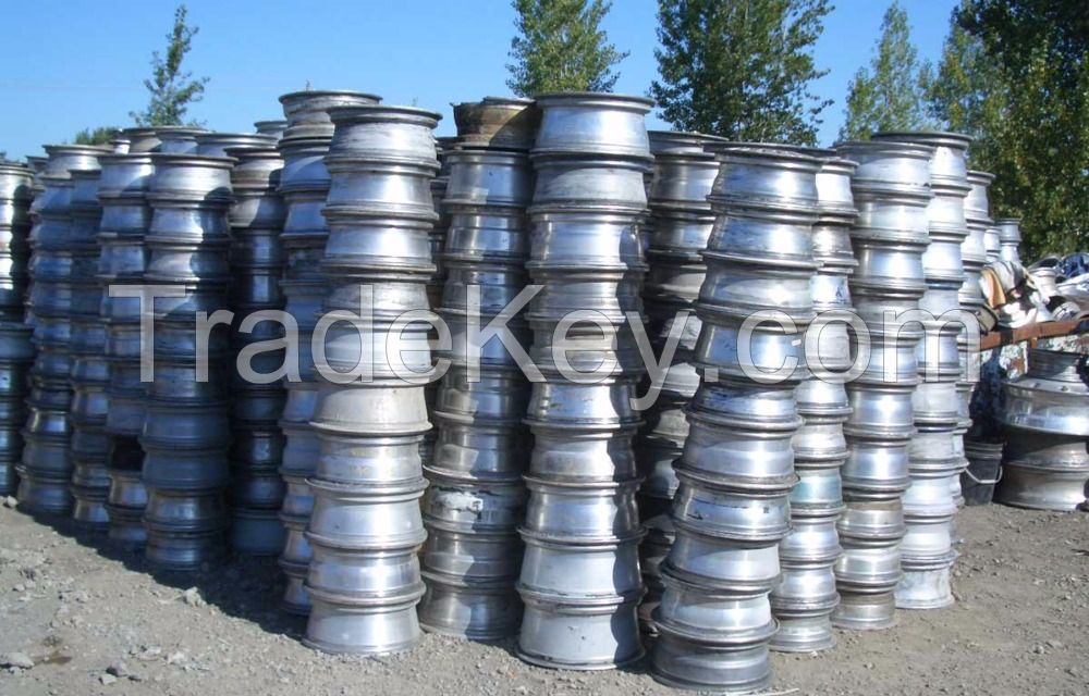 Pure 99.9% Aluminum Scrap 6063 / Alloy Wheels Scrap / Baled UBC Aluminum Scrap