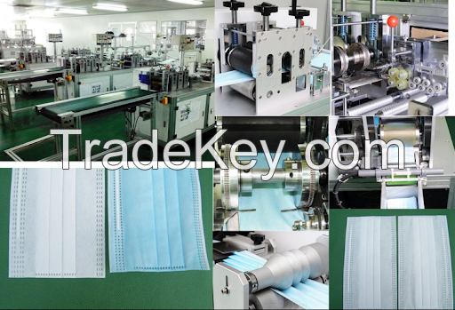 Disposable Medical Surgical Non Woven 3ply Face Mask Manufacturers 