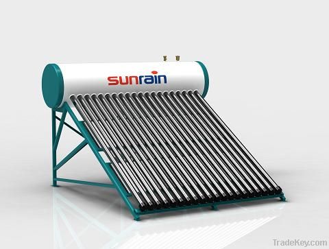 Pressurized Solar Water heater with Heat Pipe