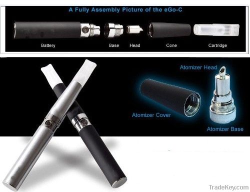 Hottest EGO c electronic cigarette with 900mAh battery