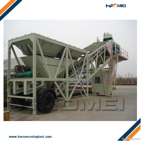 Mobile Concrete Batching Plant