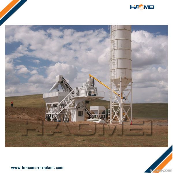 Mobile Concrete Mixing Plant YHZS50/60 Manufacture