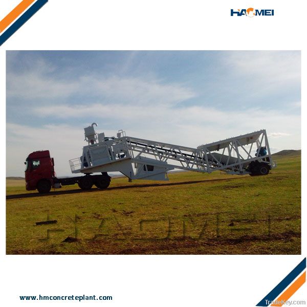 Mobile Concrete Batching Plant (YHZS50/60)