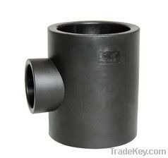 HDPE pipe fitting Butt Fusion Equal Tee