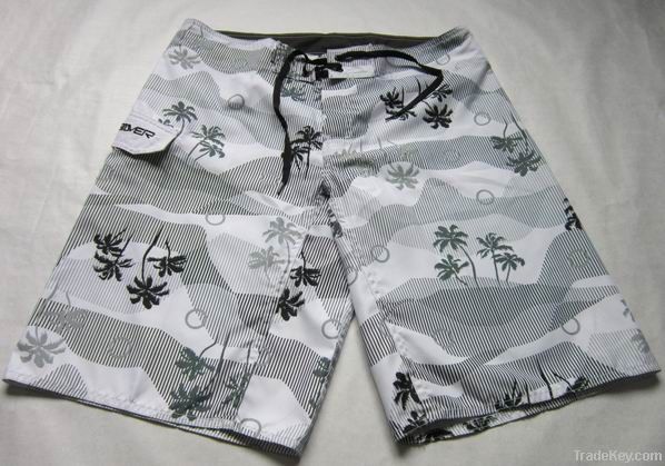 Full size 100% polyestermens fashion beach shorts