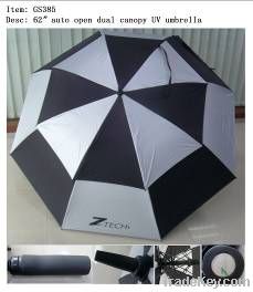 27 Inch double layers golf umbrella