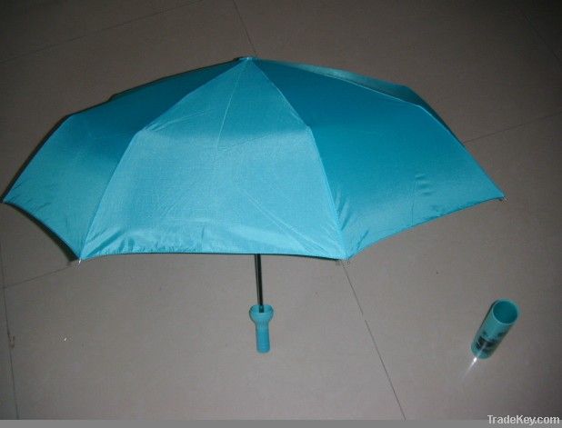 2012 hot selling 3 section folding umbrella