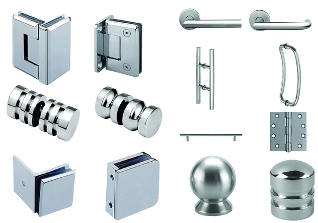 Modern door hardware,windows door hardware,shower glass,sliding glass