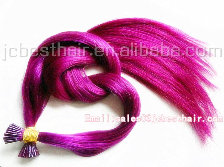 Hot Sale 24 Inch Remy Brazilian Human hair I Tip Hair Extension