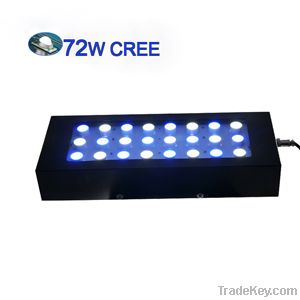 External Dimmer LED Aquarium Lights, 72w Dimmable Cree for Aquarium