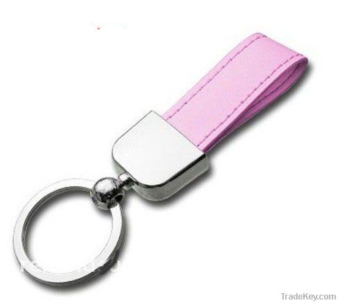 leather keyring, leather gift, leather keychain