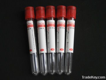 disposible vacuum blood collection clot activator tube