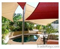 cool swinming pool shade sail