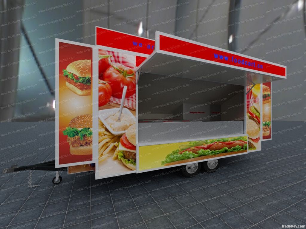 food van, hot product, fast food cart FV-700