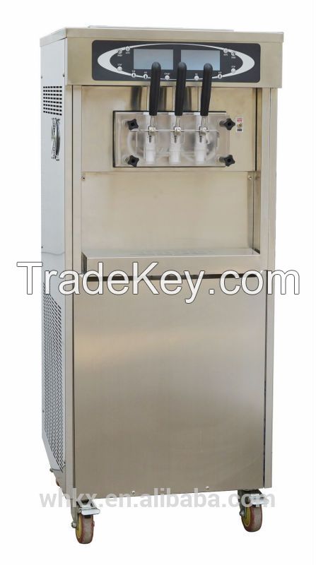 Floor Type Ice Cream Machine with Large Cylinder