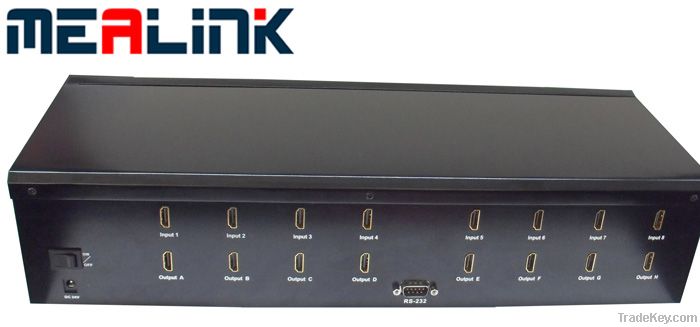 8 to 8 HDMI Matrix Switcher (YL0808)