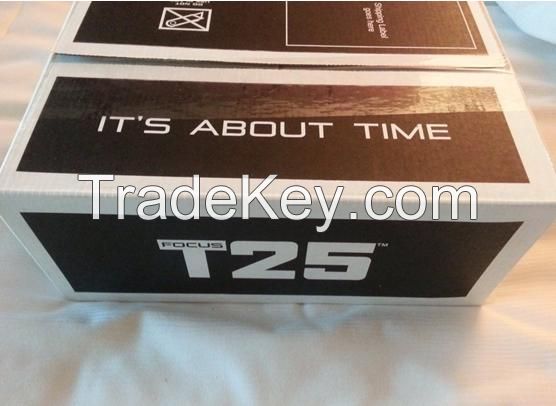 sport workout body T25 equipment  dvd 