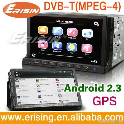 Erisin ES779A 7" Android Car DVD GPS with Tablet PC Wifi 3G