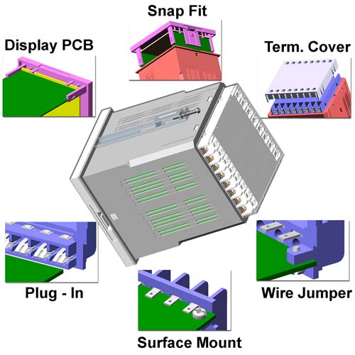 Din Standard Plastic Instrument Cases