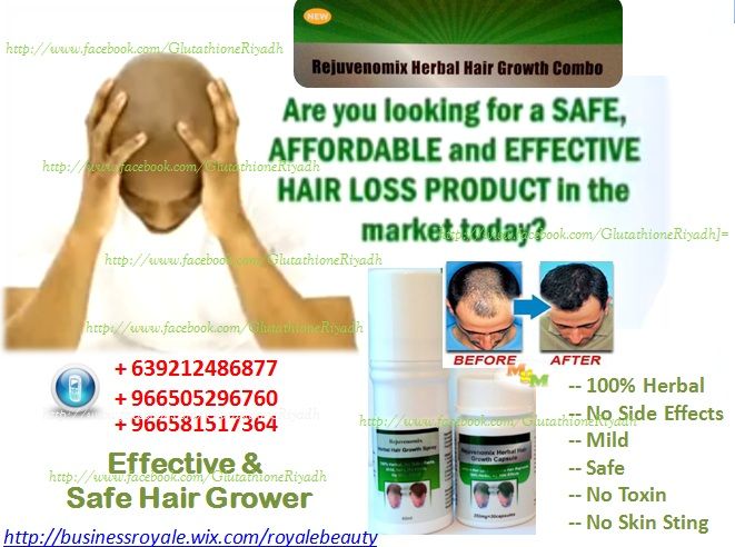 Rejuvenomix  Herbal Hair Growth Spray &amp; Capsule