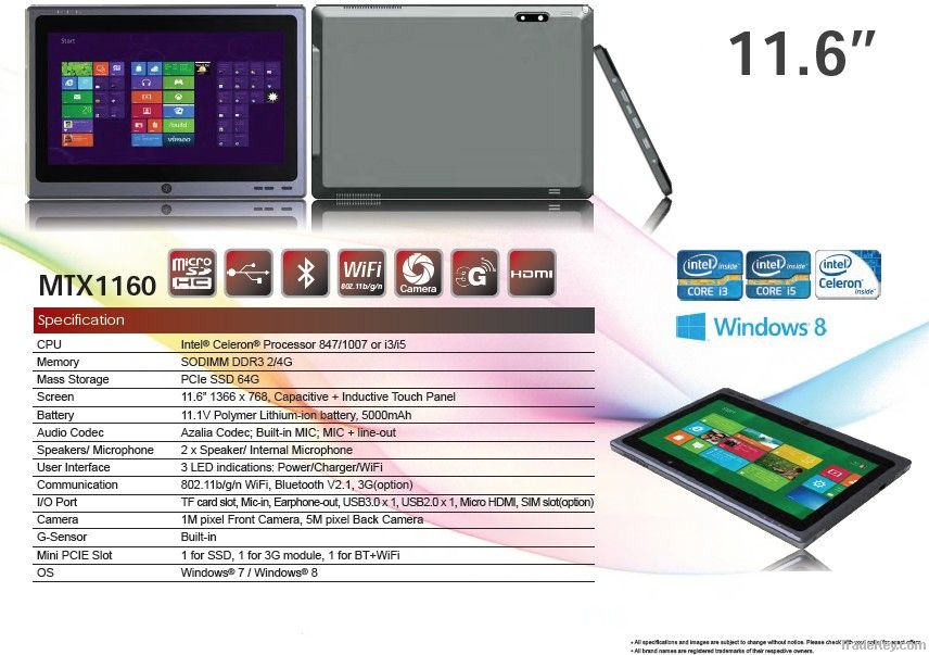 Windws 8 tablet PC