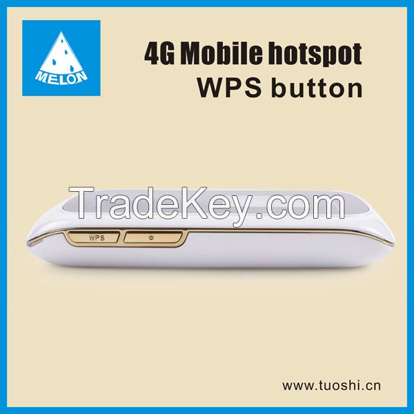 4G LTE mobile wifi hotspot with sim card slot