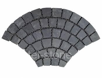 Slate, slate with net, slate on mesh, for wall and floor decoration