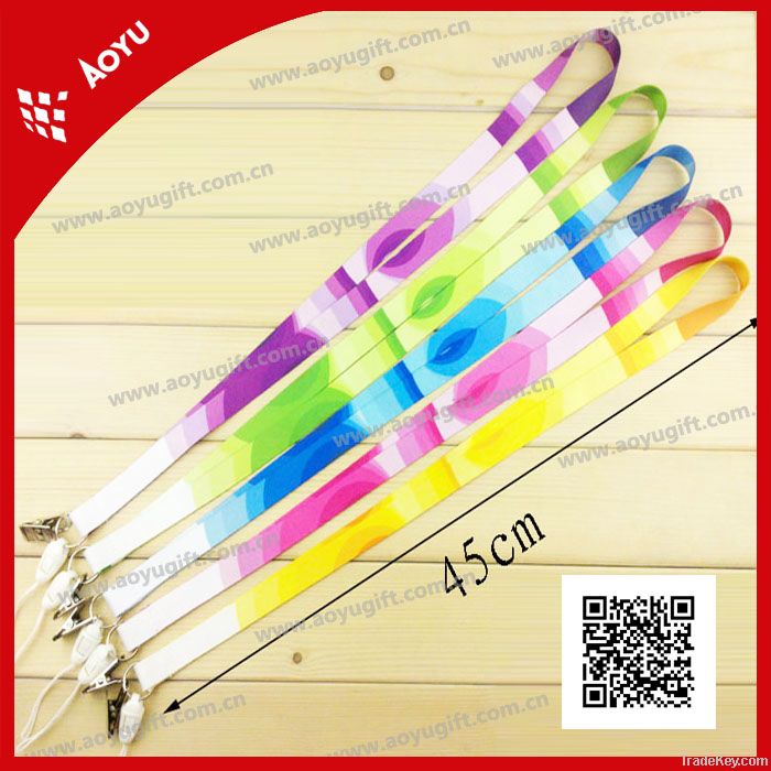 gorgeous heat transfer printing lanyard for promotion