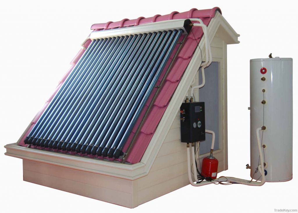 Split High Pressure Vacuum Tube Solar Water Heater System