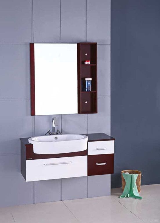 pvc bathroom mirror cabinet