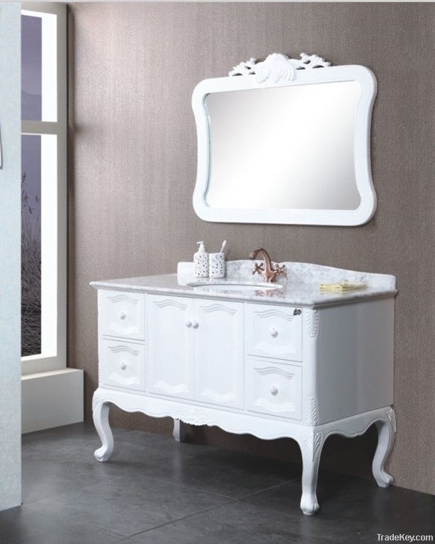 White Luxury Bathroom Cabinet