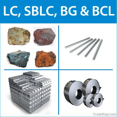 Get LC, SBLC, BG and BCL for Iron Importers and Exporters