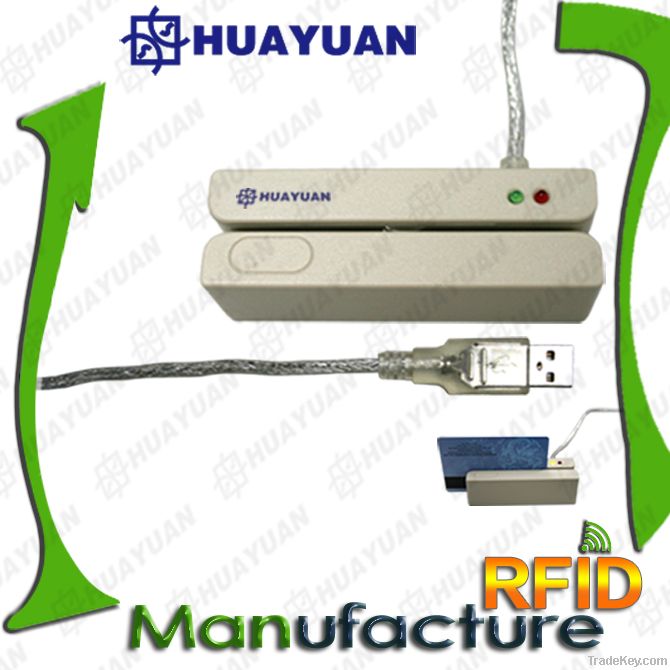 3 Tracks USB Band Magstripe Card Reader