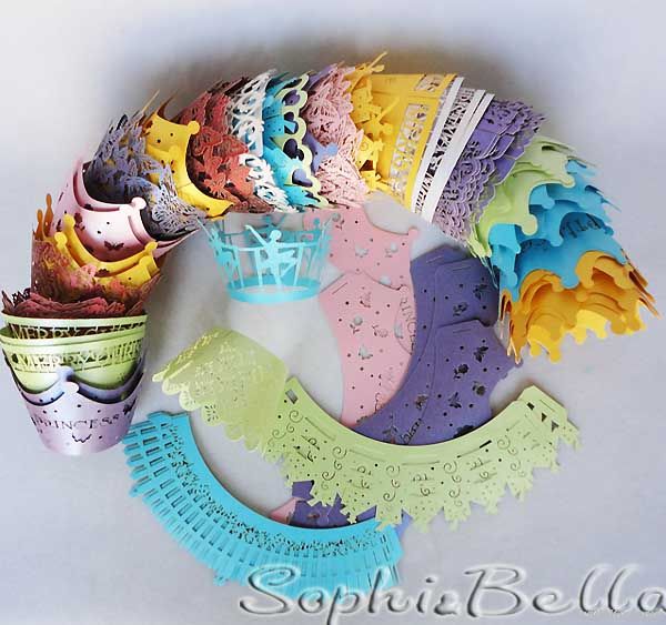 pearl paper cupcake wrapper baking wrap for cake decoration