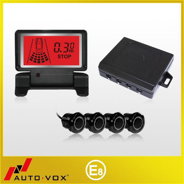 LCD display reverse parking sensor radar detector system