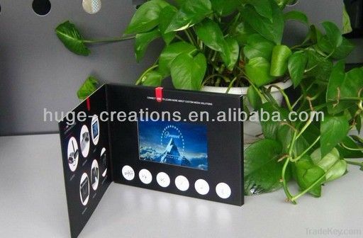 promotional Video booklet touch screen