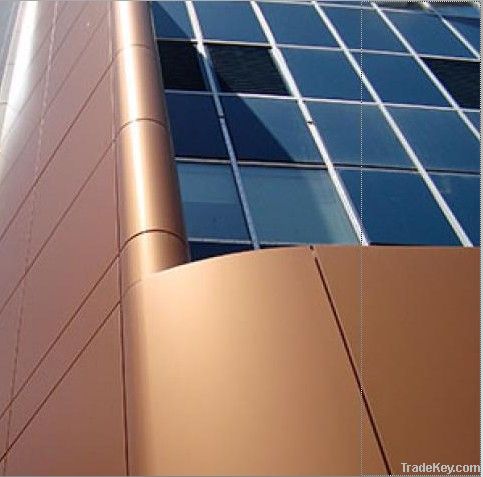 aluminum compoite sheets for wall panels