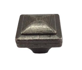 Square metal cabinet knobs hardware